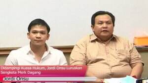 Didampingi Kuasa Hukum, Jordi Onsu Luruskan Sengketa Merek Dagang