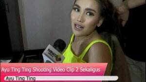 Ayu Ting Ting Shooting Video Clip 2 Sekaligus!