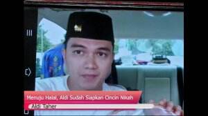 Menuju Halal, Aldi Sudah Siapkan Cincin Nikah