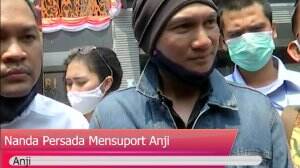 Nanda Persada Mensuport Anji