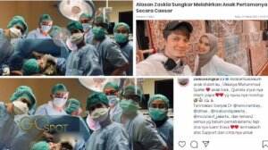 Bahagia! Zaskia Sungkar Melahirkan Bayi Laki-Laki