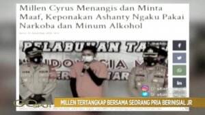 Milen Cyrus Ditangkap Karena Kasus Narkoba