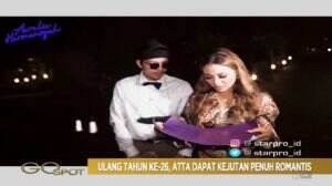 Aurel Beri Kejutan Ulang tahun Untuk Atta Halilintar