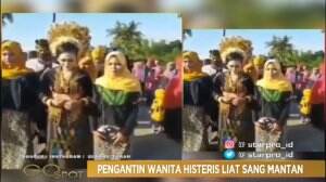 Viral, Pengantin Wanita Terkaget Lihat Mantan Pacar