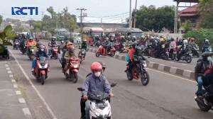 Aksi Nekat Pemudik Yang Lawan Arah
