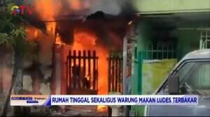 Warung Makan Terbakar, Pemilik Histeris