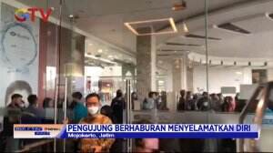 Ratusan Pengunjung Mal Panik Saat Gempa Terjadi