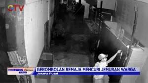 4 Remaja Nekat Melakukan Aksi Pencurian Jemuran Dan Makanan Ringan Milik Warga
