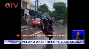Pelaku Aksi Freestyle Ditangkap