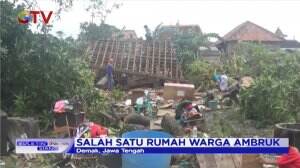 Ratusan Rumah Porak - Poranda Di Demak Akibat Angin