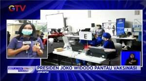 Vaksinasi Serentak Wartawan Di Gelora Bung Karno