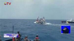 KRI Hiu Tangkap Nelayan Ilegal