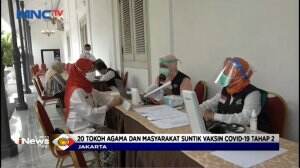Dinas Kesehatan DKI Jakarta Menggelar Vaksin Covid-19 Tahap 2