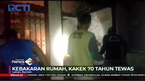 Dua Rumah Warga Terbakar Sebabkan Seorang Kakek Tewas di Banten