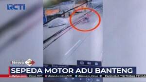 Kecelakaan Maut 2 Sepeda Motor Terekam Kamera CCTV