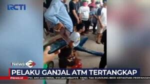 Seorang Pria Penganjal ATM Di Hakimi Massa