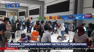 Penumpang Bandara Soetta dan Stasiun Gubeng Meningkat