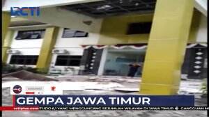 Gempa Bumi Magnitudo 6,1 Guncang Jawa Timur