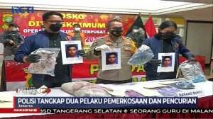 Pelaku Pemerkosaan Di Sertai Pencurian Ditangkap