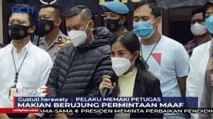 Pelaku Makian Kepada Petugas Akhirnya Meminta Maaf