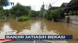 Banjir Satu Meter Masih Rendam Jatiasih Bekasi