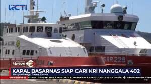 Kapal Basarnas Diturunkan Untuk Mencari KRI Nanggala 402