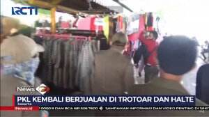 Razia PKL Di Tanah Abang