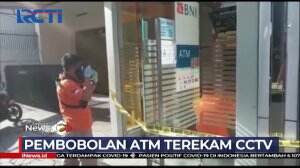 Pembobolan ATM Terekam CCTV