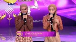 Duet Si Kembar Berhasil Meloloskan Mereka Ke Babak Selanjutnya - Ngantri KDI 2020