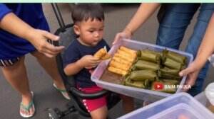 Kiano Semangat Banget Diajak Berburu Takjil