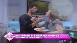 Lucunya Baby Athar Ketemu Hewan