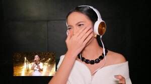 Lagi Lihat Penampilannya, Lyodra Malah Salah Fokus!