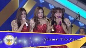Selamat! Trio Macan Memenangkan Kategori "Trio Group Dangdut Paling Di Hati"