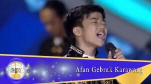 Mantul! Cetar Beut Suara Afan
