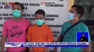 Detik-Detik Kurir Narkoba di Kejar Polisi, Pelaku Melarikan Diri dan Tinggalkan Motor