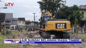 Banjir Yang Melanda Medan, Sumatera Utara Mulai Surut