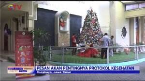 Unik Dan Kreatif Pohon Natal Dari Bahan Masker
