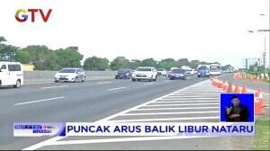 Puncak Arus Balik Llibur Natal dan Tahun Baru