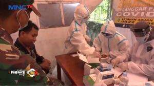 Cegah Penyebaran Covid-19, Petugas Gabungan Gelar Razia Pengendara Yang Tidak Menggunakan Masker