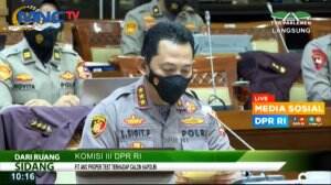 Komisi III DPR RI Setujui Komjen Listyo Sigit Jadi Kapolri