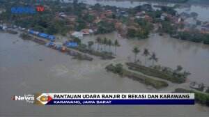 Tanggul Sungai Citarum Jebol Sebabkan Banjir di Kawasan Bekasi dan Karawang