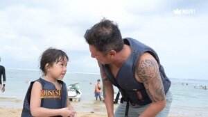 Papa Gading Liburan Bareng Gempi Ke Bali