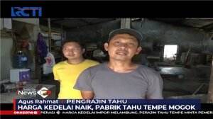 Pabrik Tahu Tempe Mogok, Harga Kedelai Naik