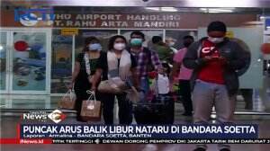 Puncak Arus Balik Libur Nataru Di Bandara Soekarno Hatta