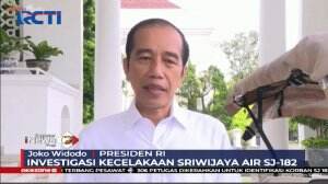 Presiden Joko Widodo Menyampaikan Duka Cita dan Tekan KNKT Lakukan Investigasi