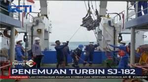 Tim Penyelamat Temukan Turbin SJ - 182
