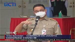 DKI Jakarta Memulai Program Vaksinasi Covid - 19, Gubernur dan Wagub Tak Ikut
