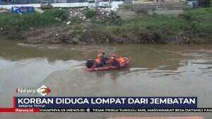 Pencarian Orang Tenggelam di Kali Ciliwung
