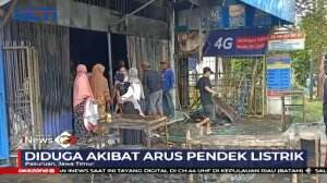 Toko HP di Pasuruan Ludes Terbakar
