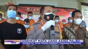 Polisi Amankan 10 Orang Tersangka Pengedar Uang Asing Palsu